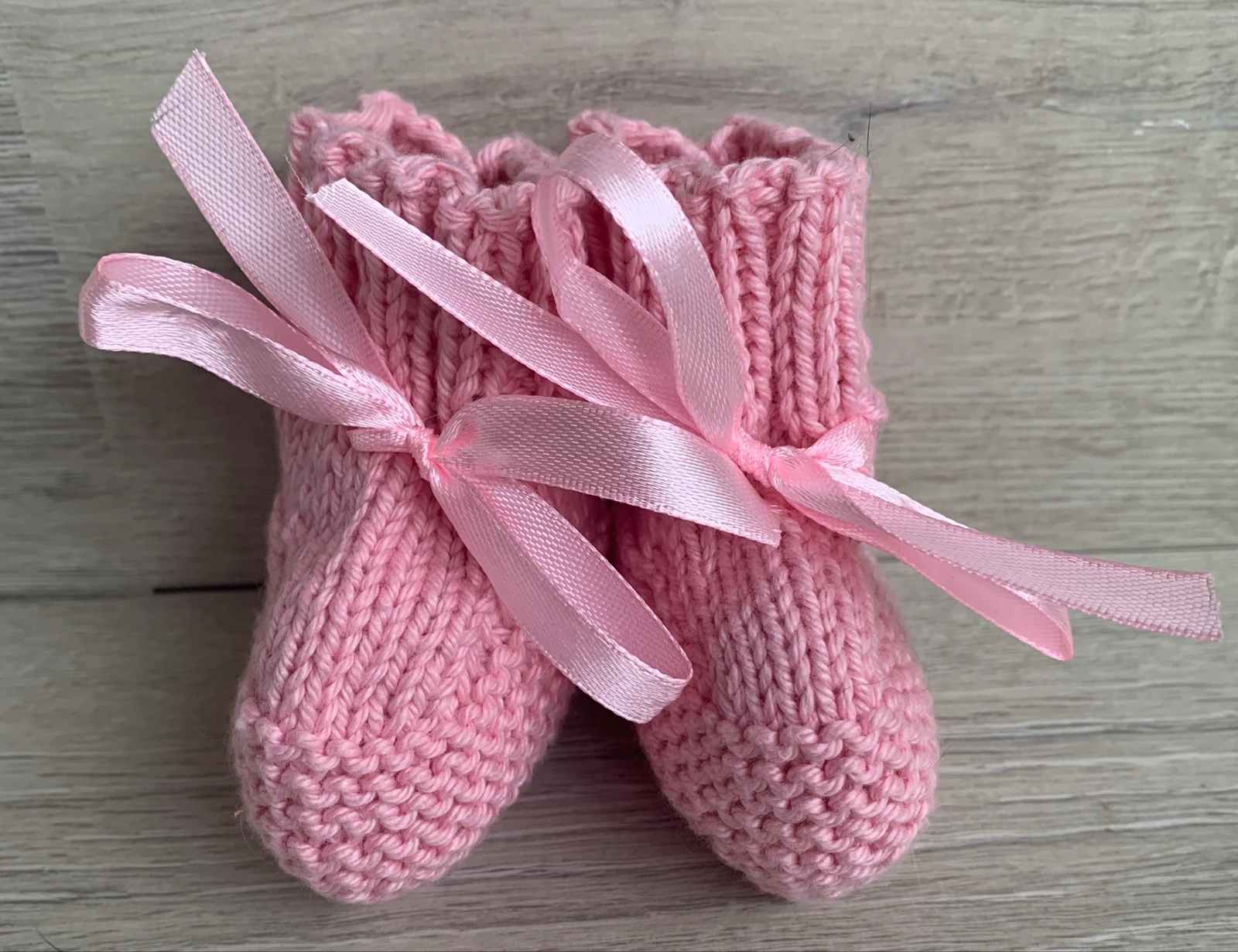 Baby hat and slippers 0/3 months – photo 3